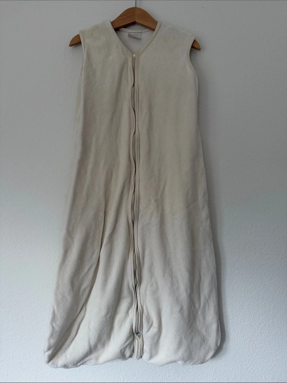 CastleWare SLEEVELESS ORGANIC COTTON FLEECE SLEEPER BAG TOG 2.0 sz L (12-18 mos)